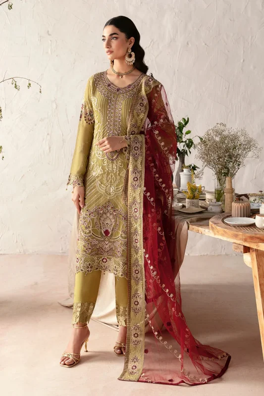 Rangoon Chiffon Collection by Ramsha | D-1203