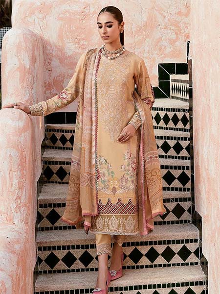 Gulaal Ruhab 08 Digitally Printed 3-Piece suit Lawn collection