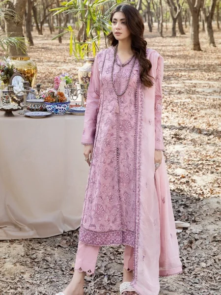 Adan's Libas Blossom 5104 Unstitched Embroidered Lawn Collection 2023