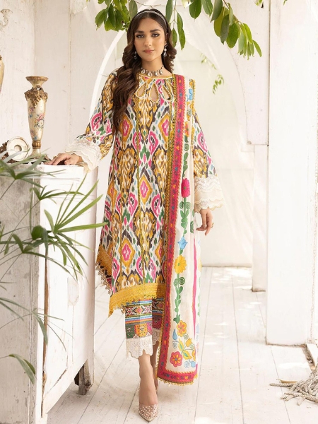 NaaZaan Aroma Unstitched Summer Collection By Faiza Faisal