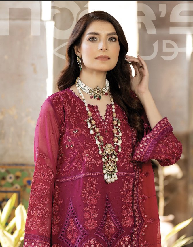 Noor's Shibra Unstitched Collection | D-05