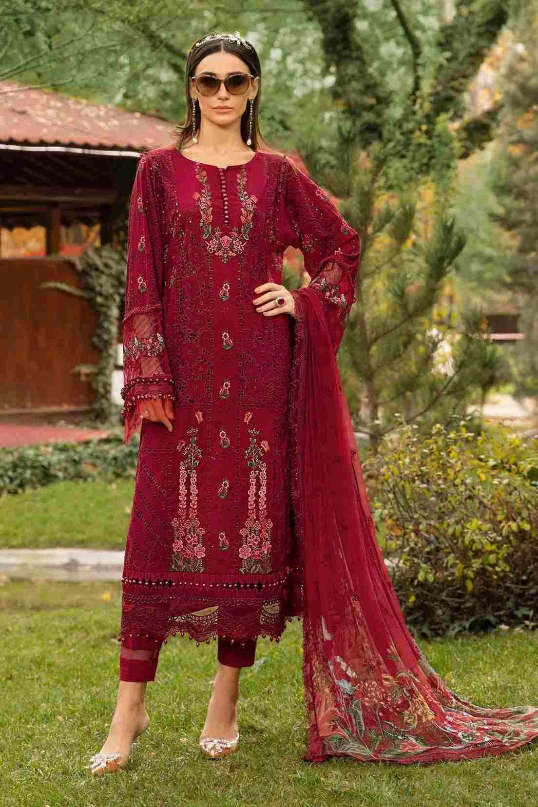 Maria B lawn collection volume-23 9A three piece at Shelai