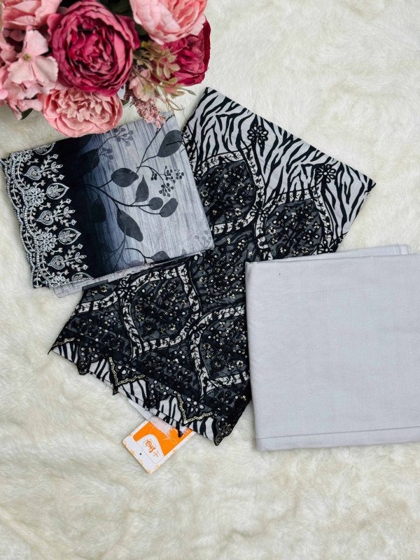 Riwayat Unstitched | ZEBRA NOIR BLK