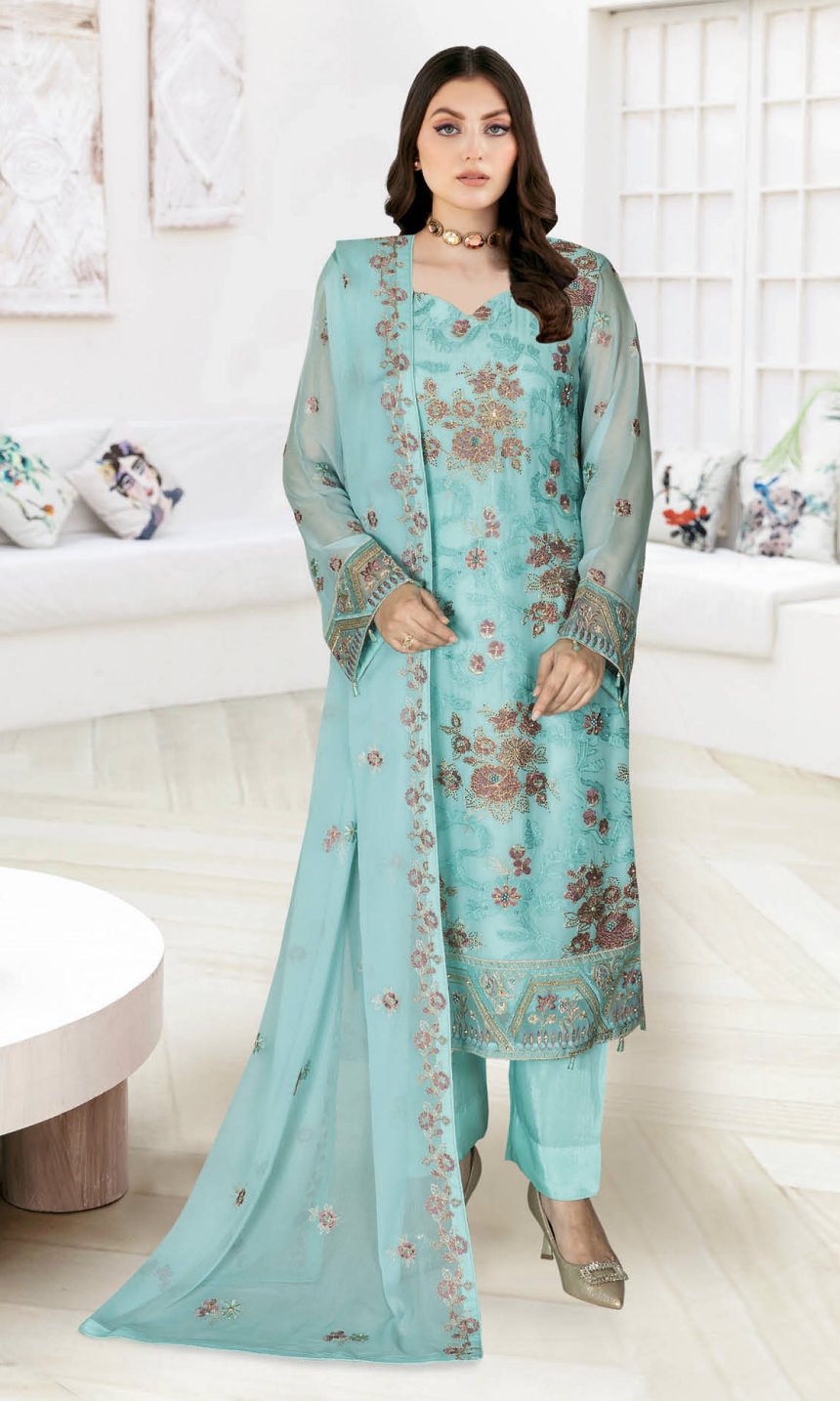 RAMSHA WA-595 Unstitched | PEST