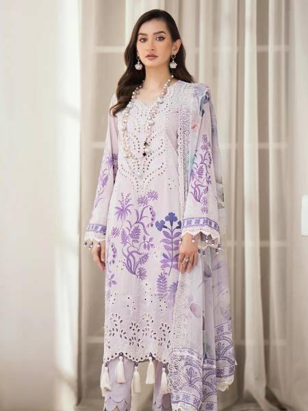 Alzohaib By Sunshine SBE-23-02 Bloom Embroidered Cutwork Edition 2023