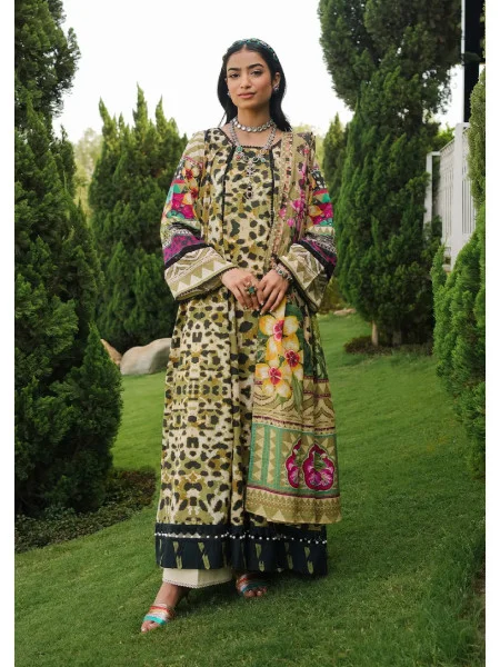 ELAF PRINTS EEP-06B - Wonders PRINTED UNSTITCHED LAWN COLLECTION ''24