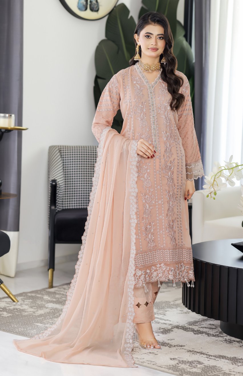 Noor's Dhania Stitched Collection| D-N 04