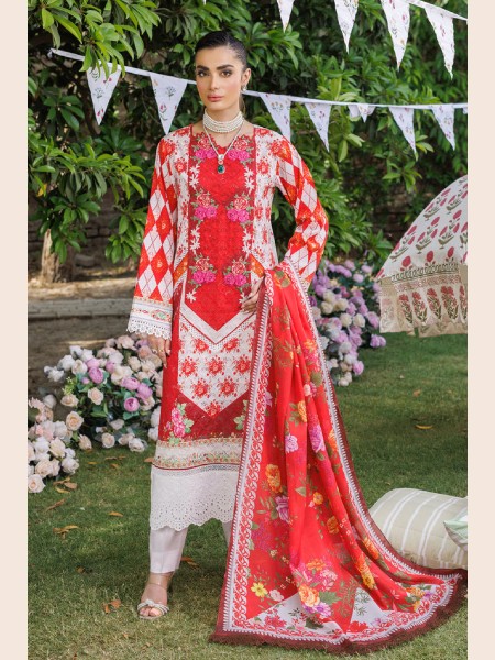 RAJBARI 1-B PRINTKARI EXCLUSIVE SS/24 UNSTITCHED COLLECTION