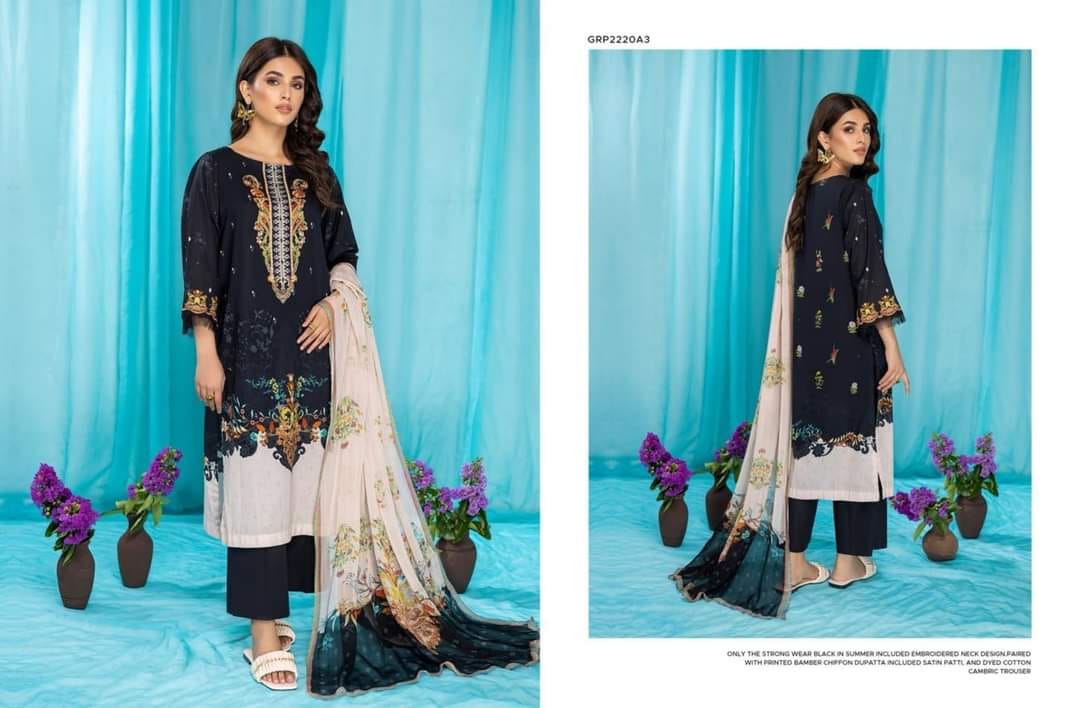 Luxury Embroidered Summer Collection-RP03