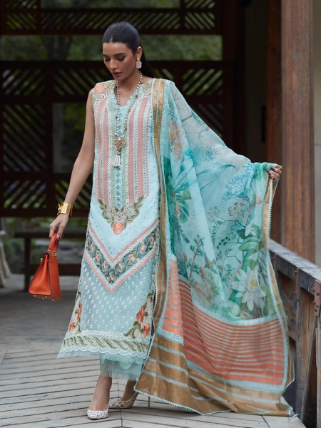 Crimson Shigar - D5 B by Saira Shakira Luxury Lawn Collection