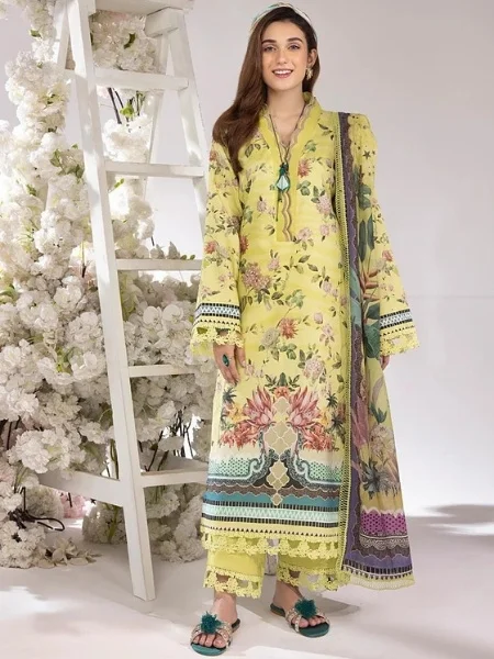 Rang Rasiya Apple Green Summer Breeze Lawn 2 piece Collection 2023