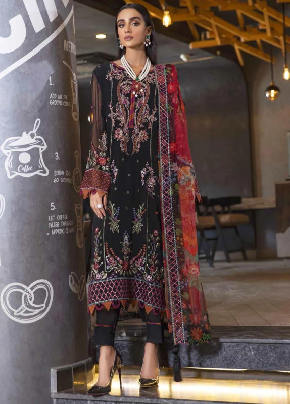 Jannan By Riaz Arts Embroidered Chiffon Suits Unstitched Luxury Collection I SHELAI1258