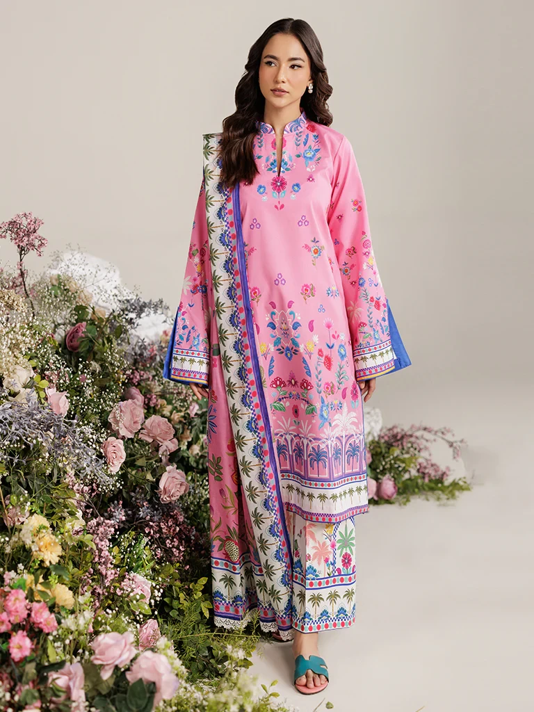 Amal Summer Prints Exclusive 3pcs by Rajbari in Bangladesh D-01