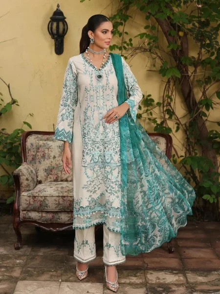 Luxe By Elaf ELJ-05A ICEDREAM Luxury Embroidered Collection 2023