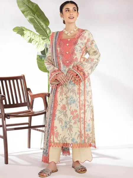 Rang Rasiya Sand Summer Breeze Lawn Collection 2023