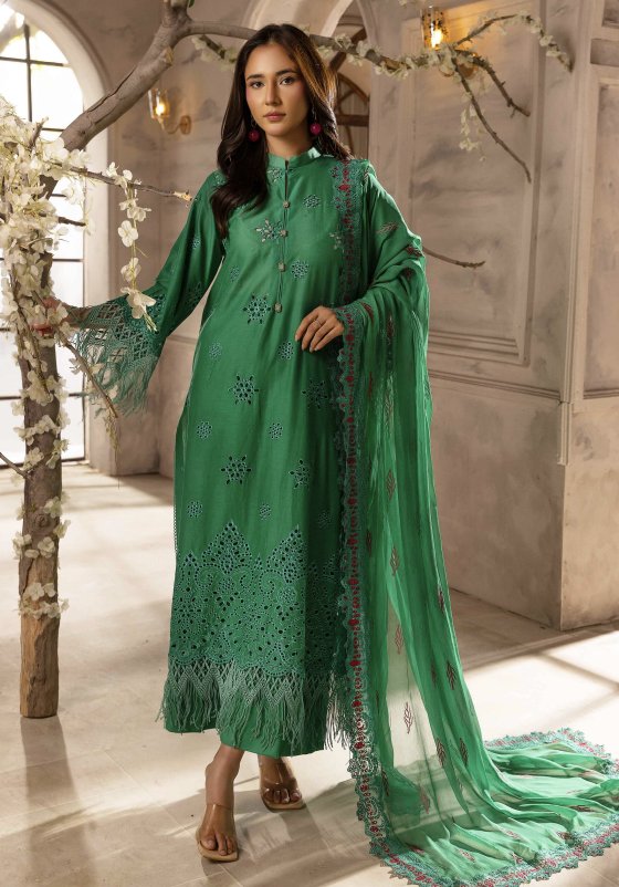 Khoobsurat Khas Lawn Unstitched 3piece | K-1002