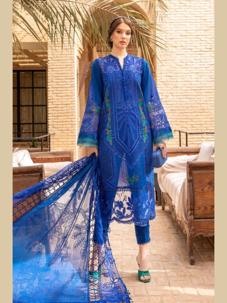 MARIA B LAWN D2404-B VOLUME 25 UNSTITCHED COLLECTION