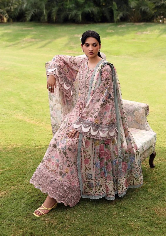 Belladore by Elaf Premium Unstitched Printed Lawn 2026 | SHELAI26082203