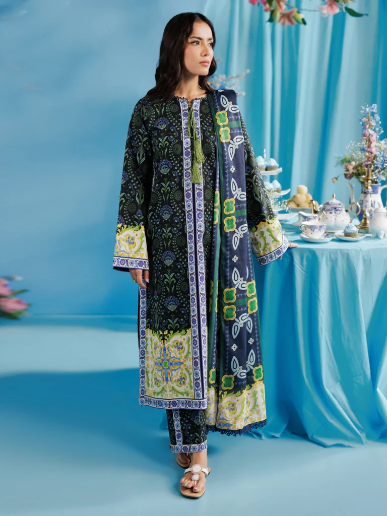 Amal Summer Prints Exclusive 3pcs by Rajbari in Bangladesh D-09
