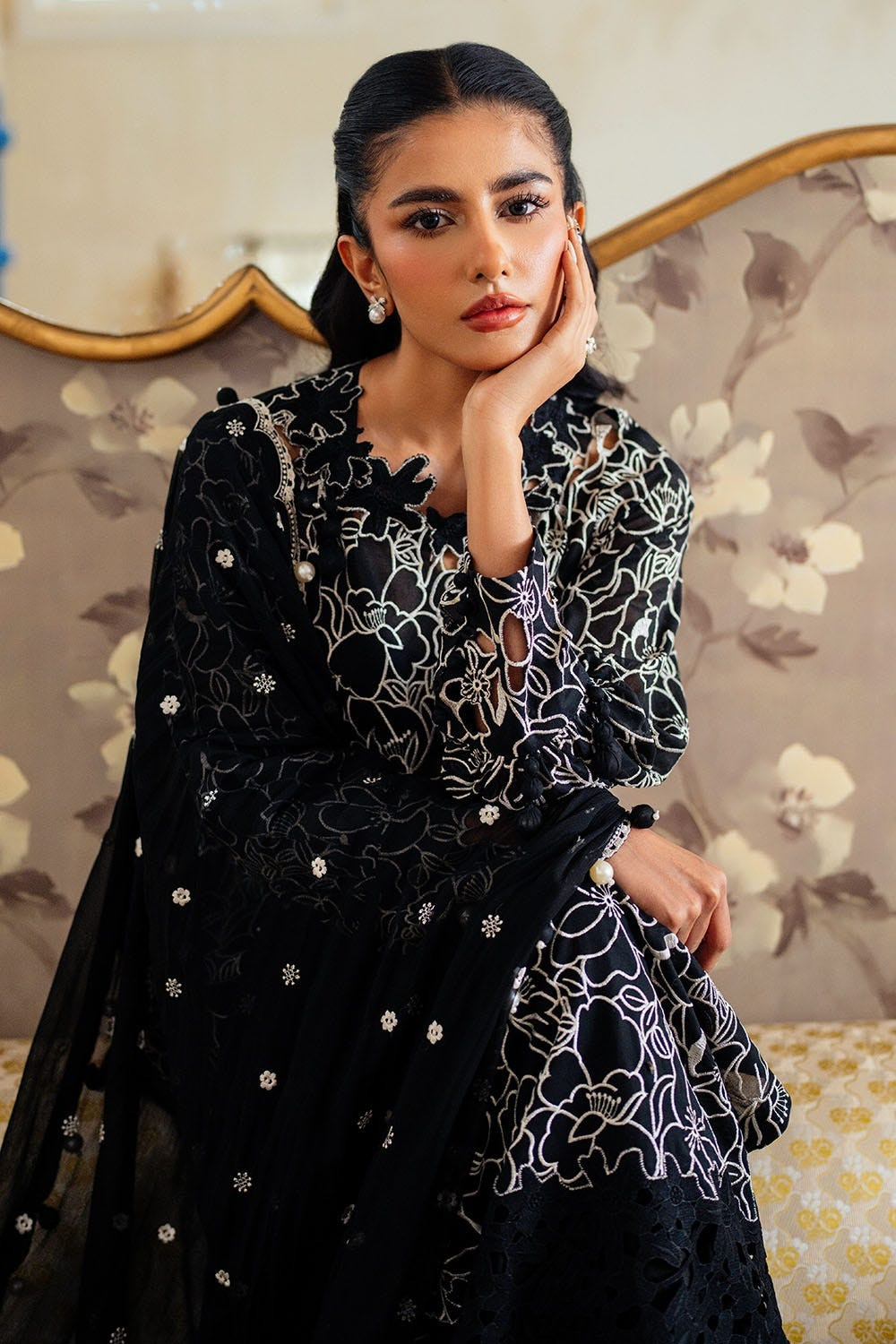 Gul Ahmed Premium Luxury Lawn Unstitched | SHELAI20951