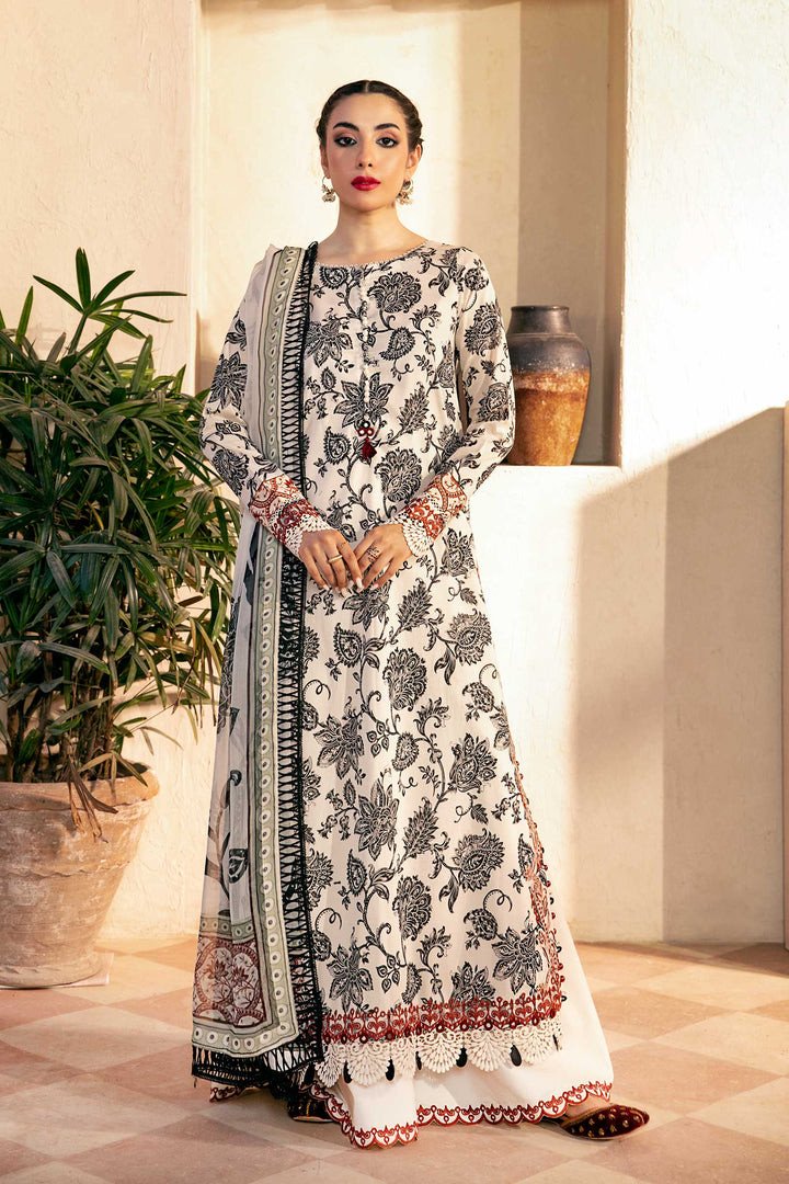 M.Basics by Maria B Unstitched Lawn Exclusive Collection | D12