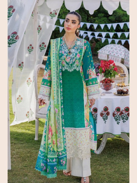 RAJBARI 2-A  PRINTKARI EXCLUSIVE SS/24 UNSTITCHED COLLECTION