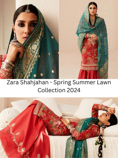Zara Shahjahan - Spring Summer Lawn Collection 2024