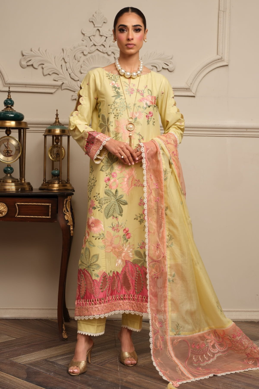 Khoobsurat Singnature Lawn 3 pc K-08