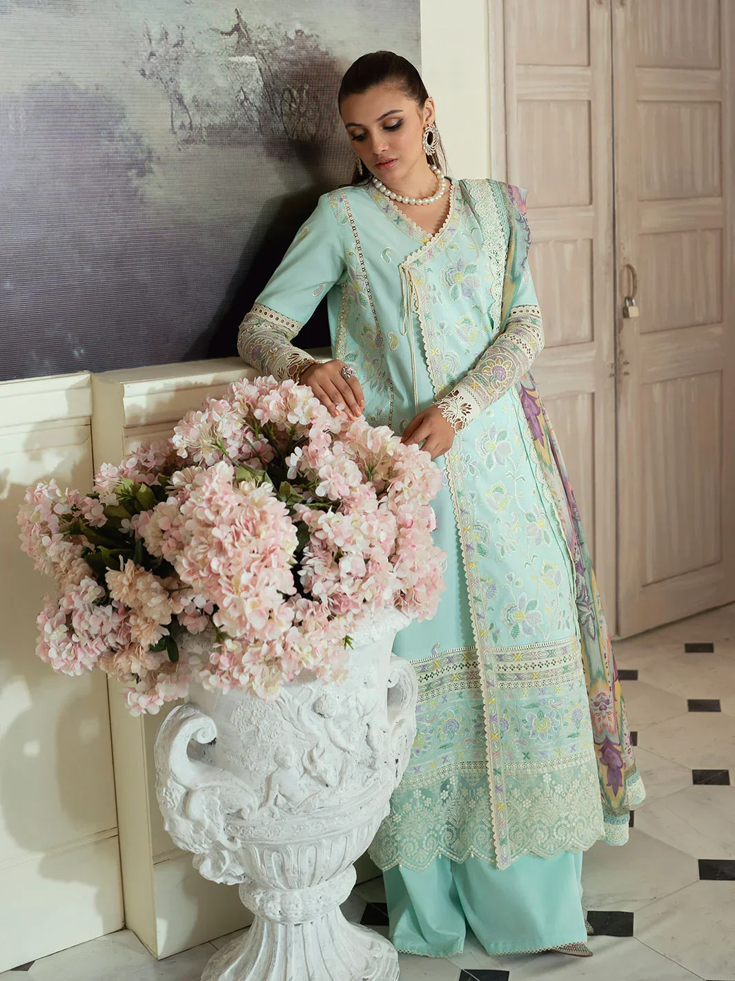 ANNIE | 3PC Unstitched | Celine By Faiza Faisal