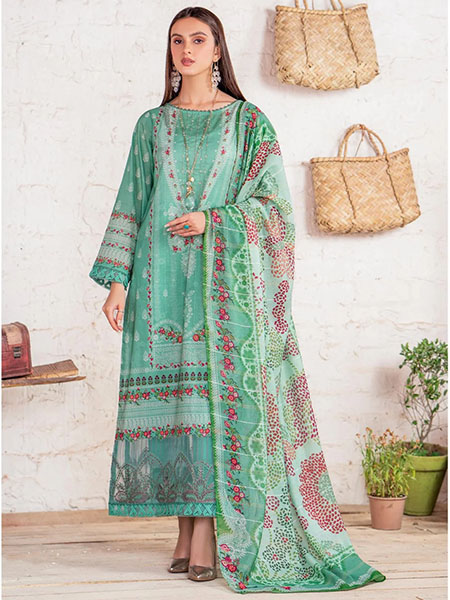 Gull Jee ARTICLE A6 Unstitched Luxury Digital Printed Lawn 3 Pc