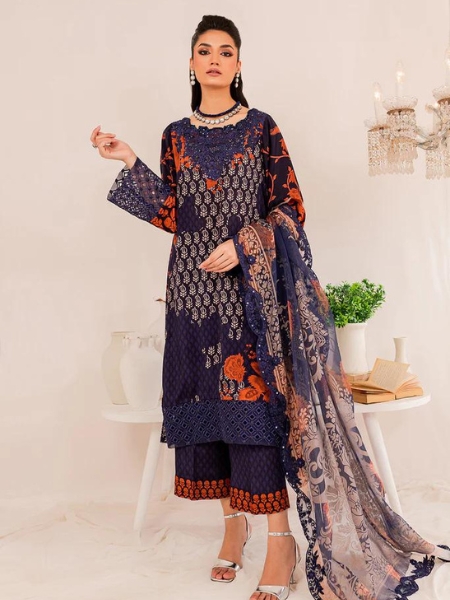 Charizma Tabeer CTW-09 Unstitched Silk Edit Collection'23
