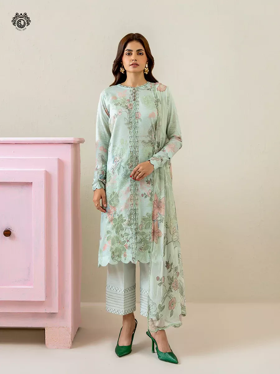 Morja | 3 PC UN-STITCHED | GMJ2508A6