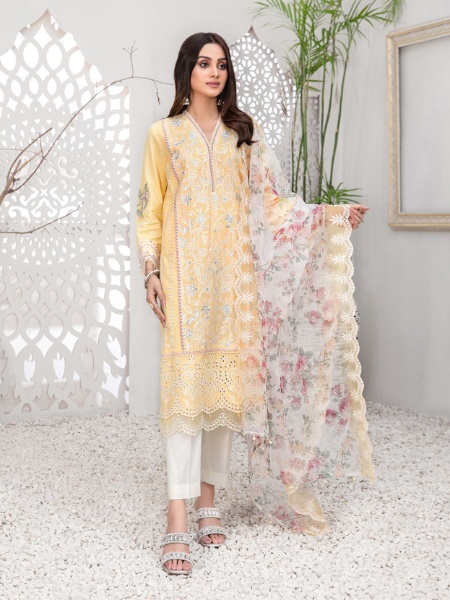 Tawakkal ZARKA D-9127 Semi-Stitched Collection 2023 at SHELAI