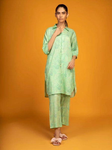 SAHAR SSL-V3-23-12 Digital Printed Pakistani unstiched 2 piece at SHELAI