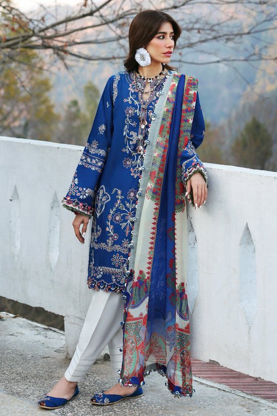 ZAHA Lawn 2025 – Unstitched Exclusive Collection | MAYA (ZL25-15 B)