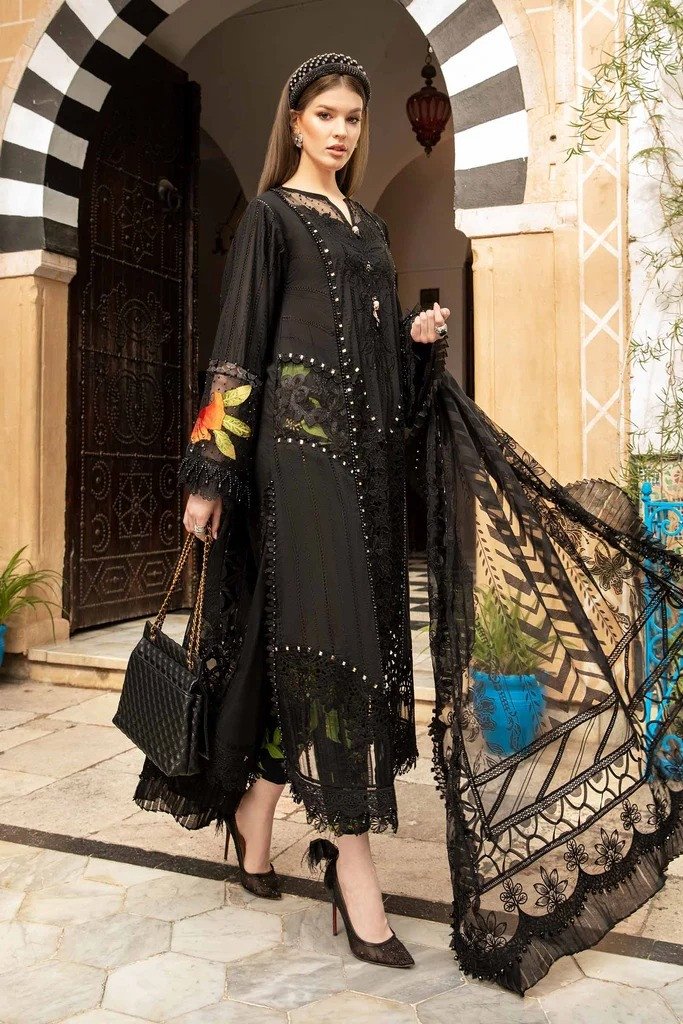 MARIA.B. LUXURY LAWN 8B | SHELAI8408