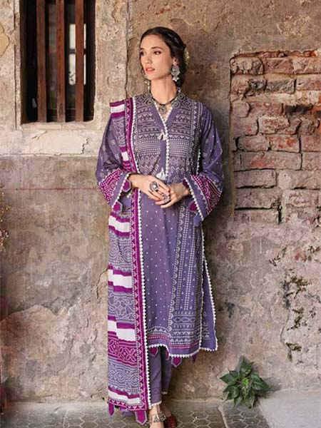 Gul Ahmed CL22091A three piece printed lawn chunri collection