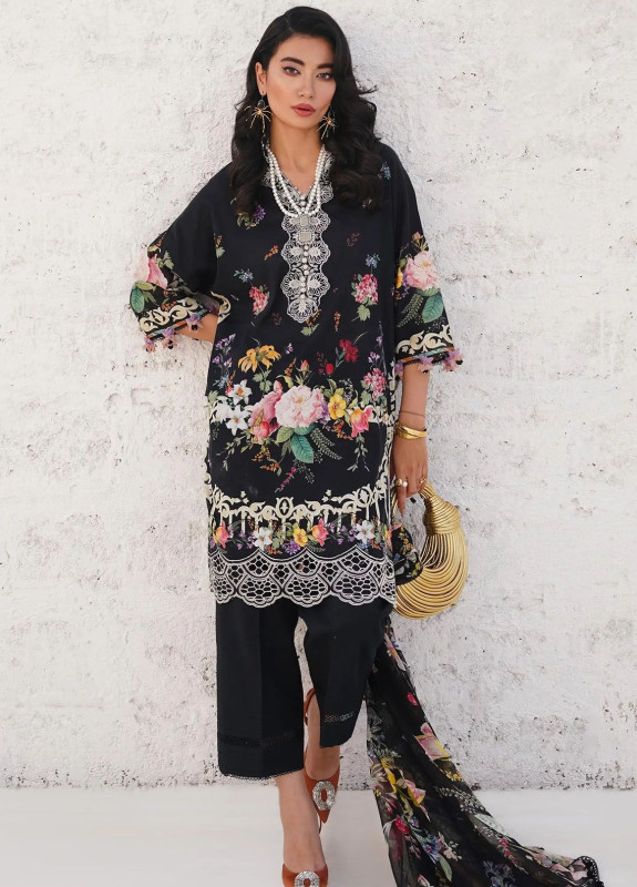 Muzlin By Sana Safinaz Embroidered Lawn Unstitched | SHELAI8316