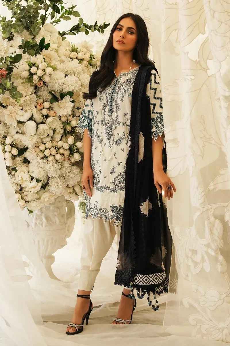 Sana safinaz muzlin spring vol-1 8A three-piece at Shelai