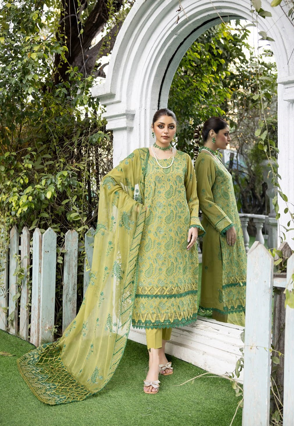 Valentina By Anaya Hoor Embroidered 3pcs