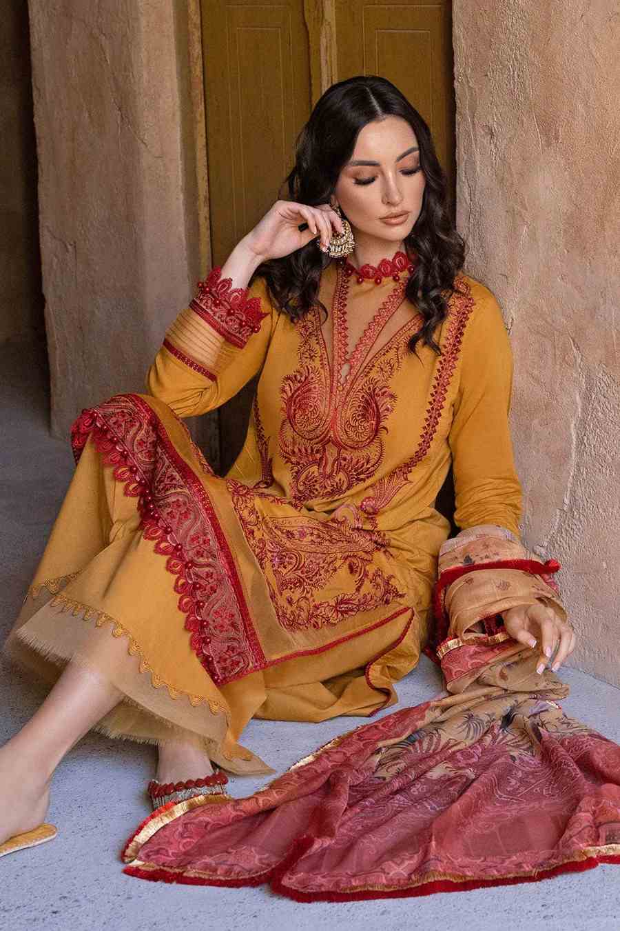 Sobia nazir vital collection 12A embroidered 3 piece at Shelai