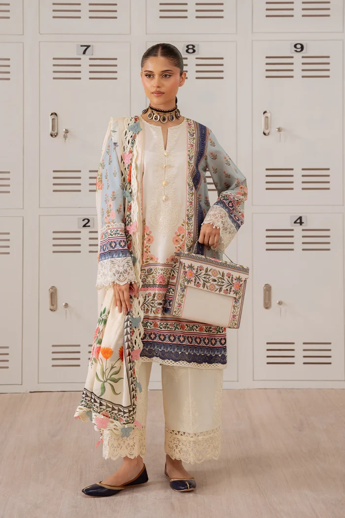Saira Rizwan Unstitched Lawn Vol-2 in Bangladesh ZUMRA-B-SRL25-07