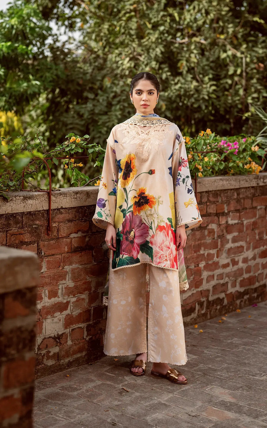 Yakin By Asifa Unstitched Collection 25 | YAKIN YKL25-13