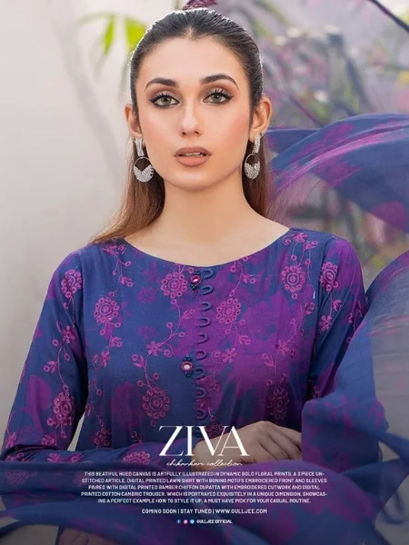 Ziva Chikankari by GullJee 2023 Collection