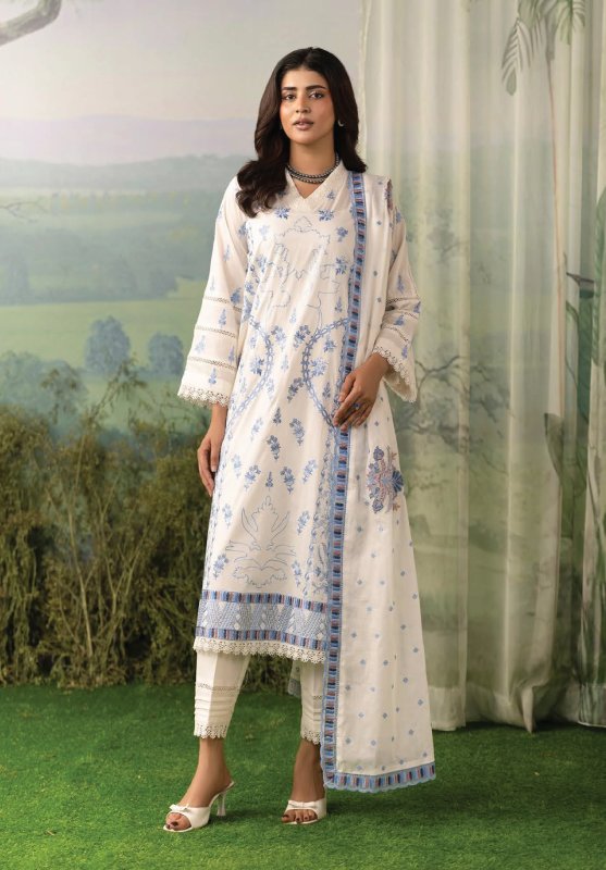 Khoobsurat Signature Lawn Collection  | SHELAI26081903