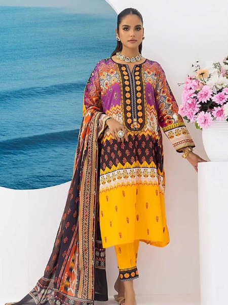 GUL AHMED HERITAGE STORY CL-32479 Unstitched Printed Lawn Collection 2023