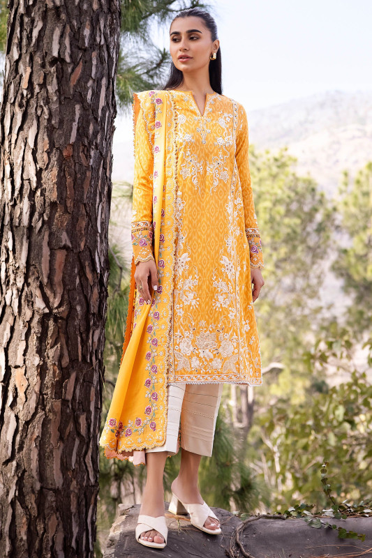 ZAHA Lawn 2024–Unstitched Exclusive Collection | NARINA SHELAI10432
