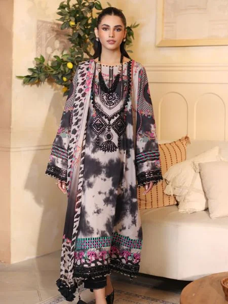 Charizma Reem Vol 1 Unstitched Embroidered Printed Lawn Collection 2024