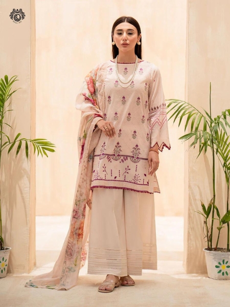 Premium Mishal by Gulljee GMIS2307A2 Luxury unstitched Embroidered Collection '23