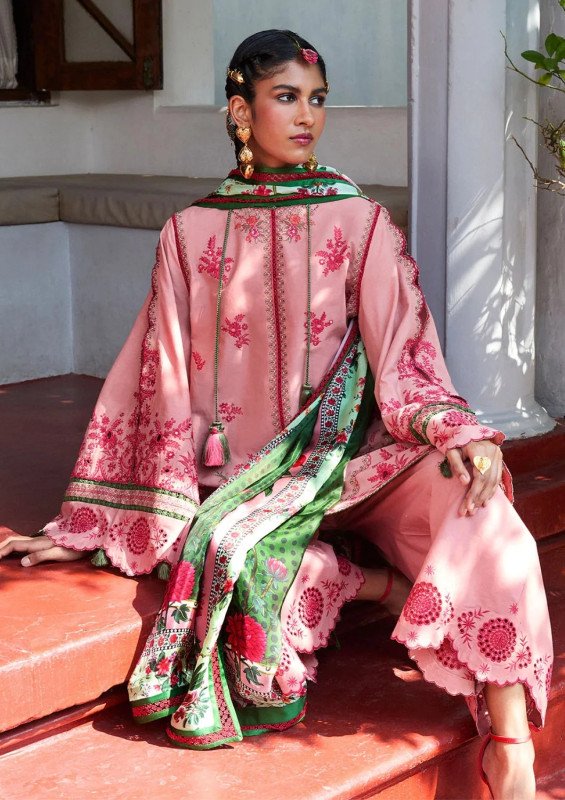 Lawn - Jugnu by Hussain Rehar - Spring Summer 25 - Ravi | SHELAI25934